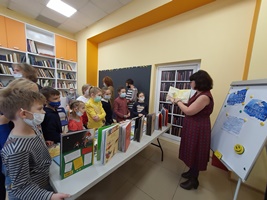 Библиобус ЛОДБ в Тосно
